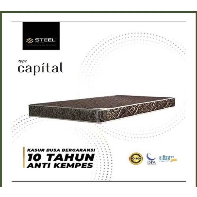 Kasur Tilam Busa Steel Foam Capital Garansi 10thn