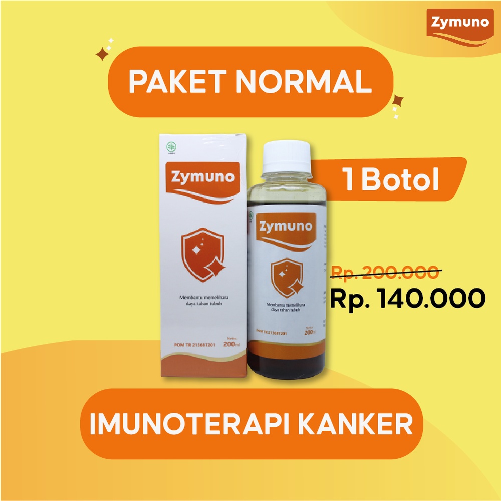 Zymuno Imunoterapi Kanker Herbal Original 1 Botol