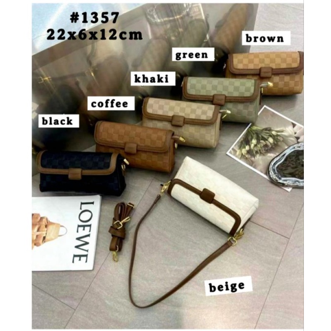 HANDBAG SLEMPANG BRAND IMPORT BAHAN WP EMBOSS