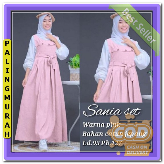 Baju Anak Perempuan Terbaru 2023 Fashion Dress Tangung Kekinian Atasan Ootd Murah Remaja Setelan Lebaran Kondangan Viral Muslimah Cewek Umur 2-13 Tahun Gamis Lucu Model Baru Casual Gamis Anak Tanggung Terbaru Anna Dress | Umur 15 - 17 Tahun 2 Serian