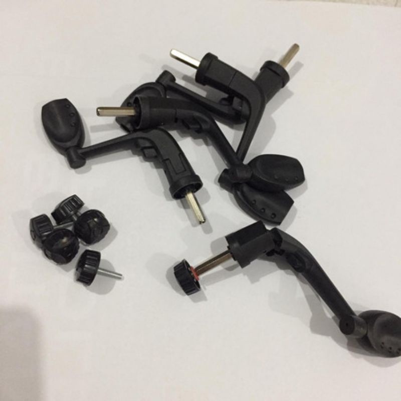 Sparepart Cadangan Reel - Handle Reel Pancing Plastik + Penutup Reel