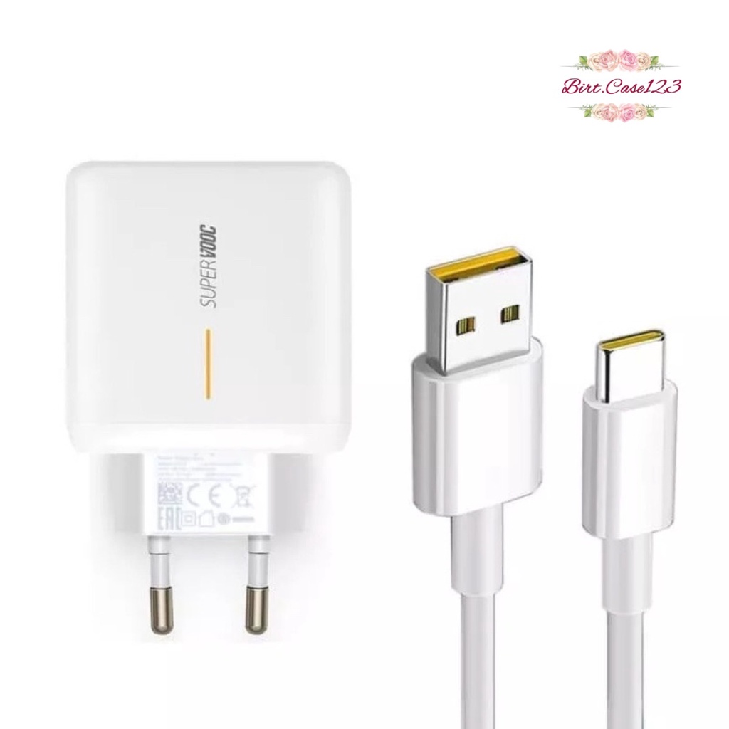 Charger Cashan tc Original  realme 65wat micro usb Fast Charging super vooc BC6972