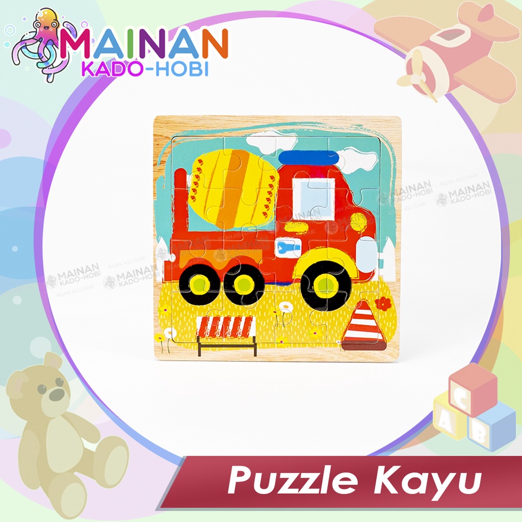 MAINAN EDUKASI KADO ANAK PUZZLE KARAKTER USIA 1 2 3 4 5 TAHUN