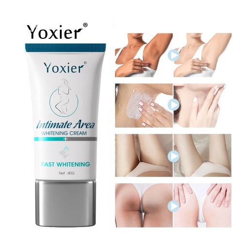 ORIGINAL YOXIER 40gr KRIM PEMUTIH KULIT HITAM KETIAK LUTUT AREA SENSITIF