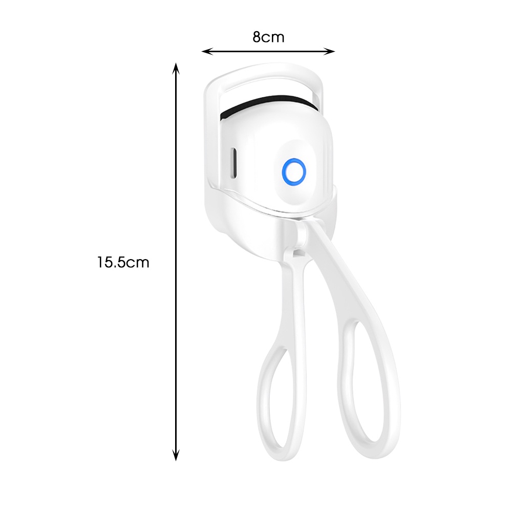 Curling Charging Double-Temperature Eyelash Curler Pengeriting Bulu Mata Elektrik Tahan Lama Stereotip Pengeriting Bulu Mata Pemanasan Cepat Pengeriting Bulu Mata