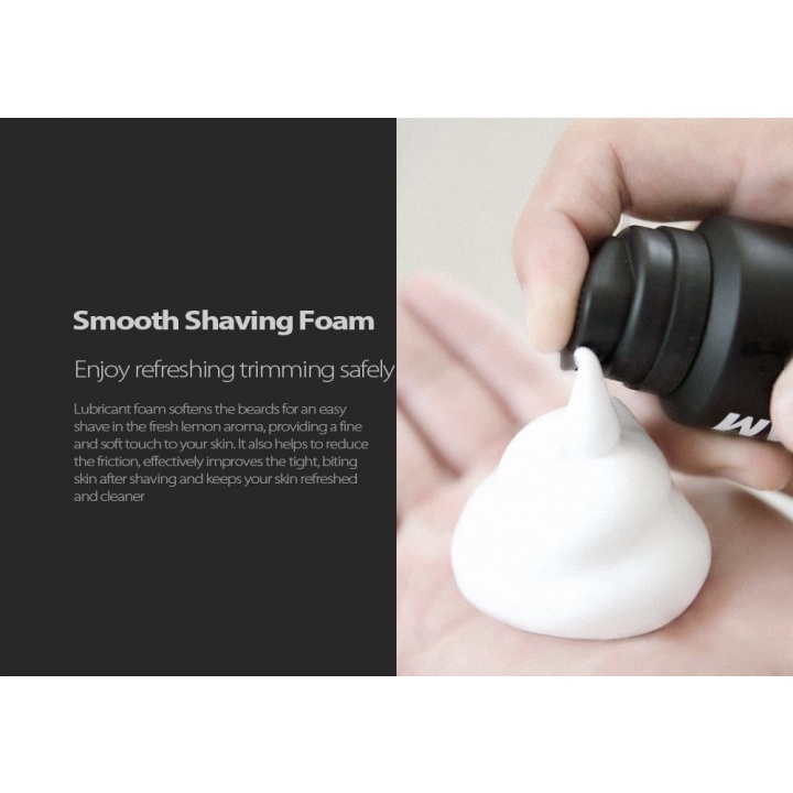 93 HUANXING H600 - Set Alat Cukur Manual Lengkap Dengan Shaving Foam