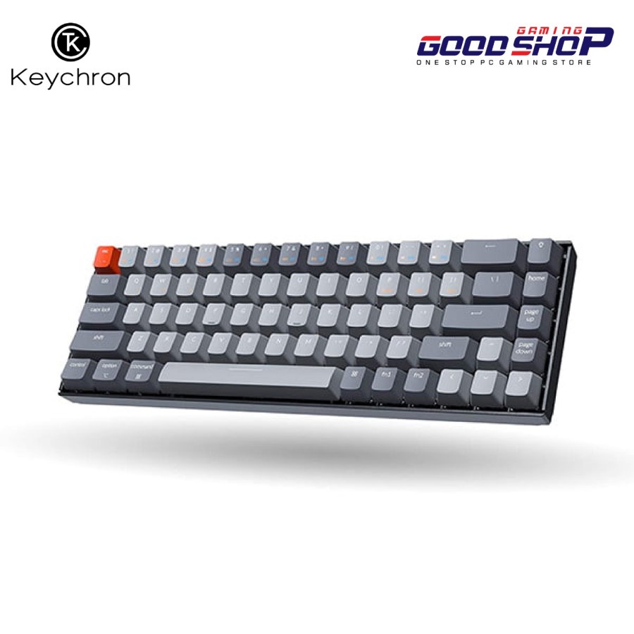 Keychron K6 Hot-Swappable WHITE Backlight PLASTIC Frame Keyboard