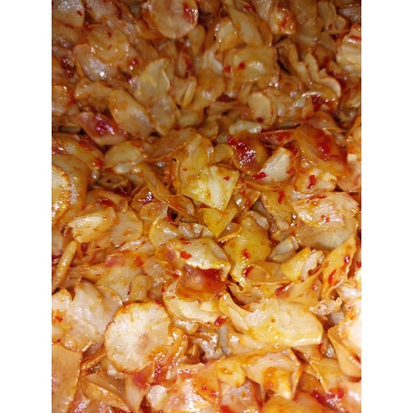 

Kripik Singkong Pedas Manis 250 gram