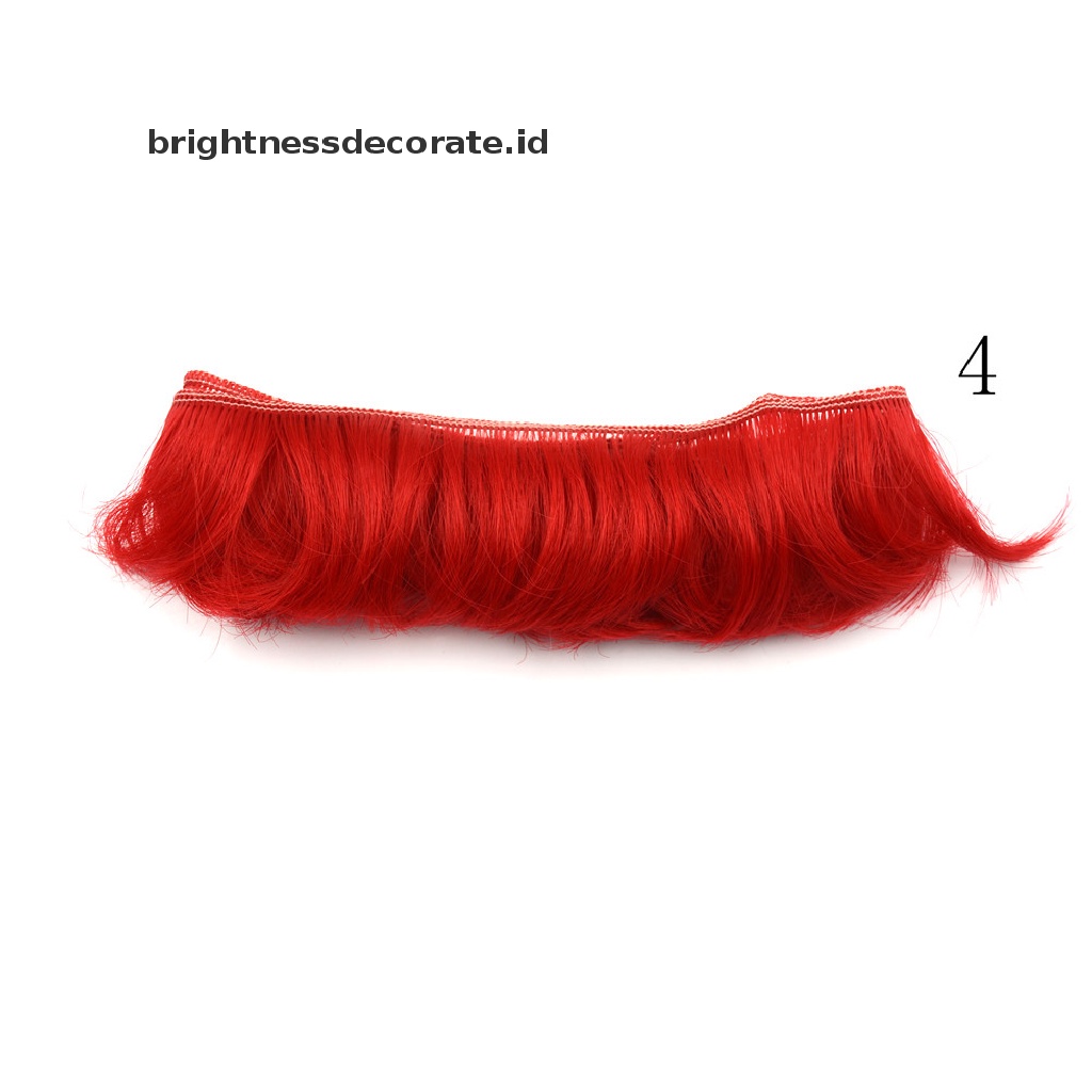 [Birth] 5cm fringe Boneka Rambut Alami Wig DIY Untuk BJD SD handmade Boneka bang doll Wig [ID]