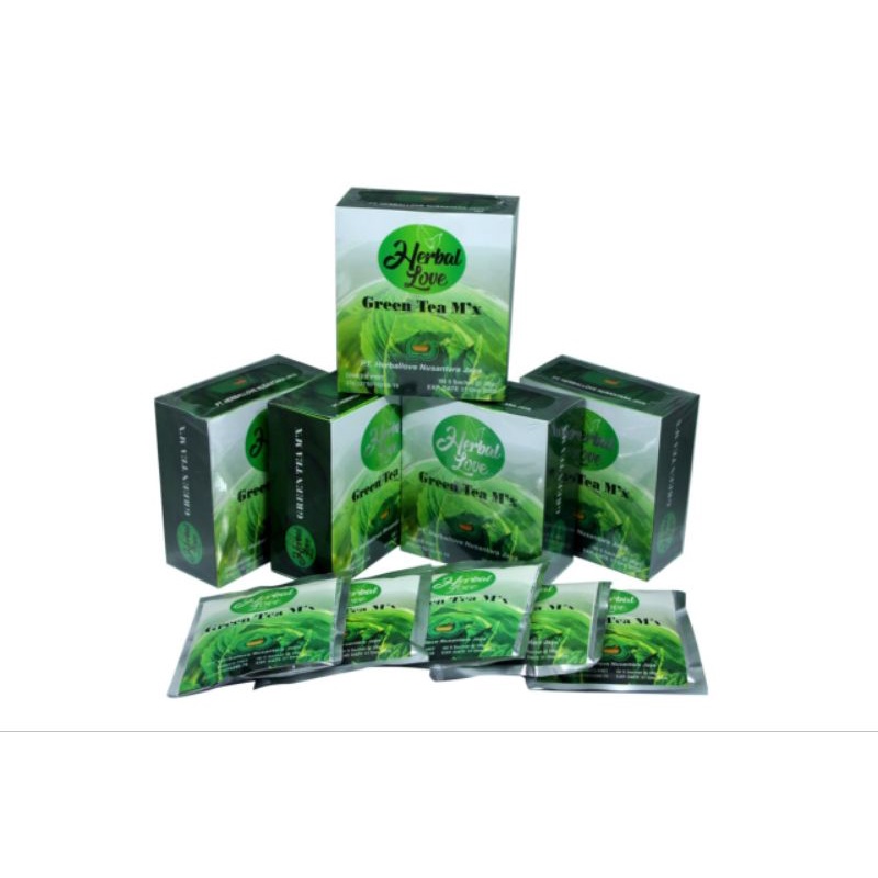 

green tea teh stamina 1 box