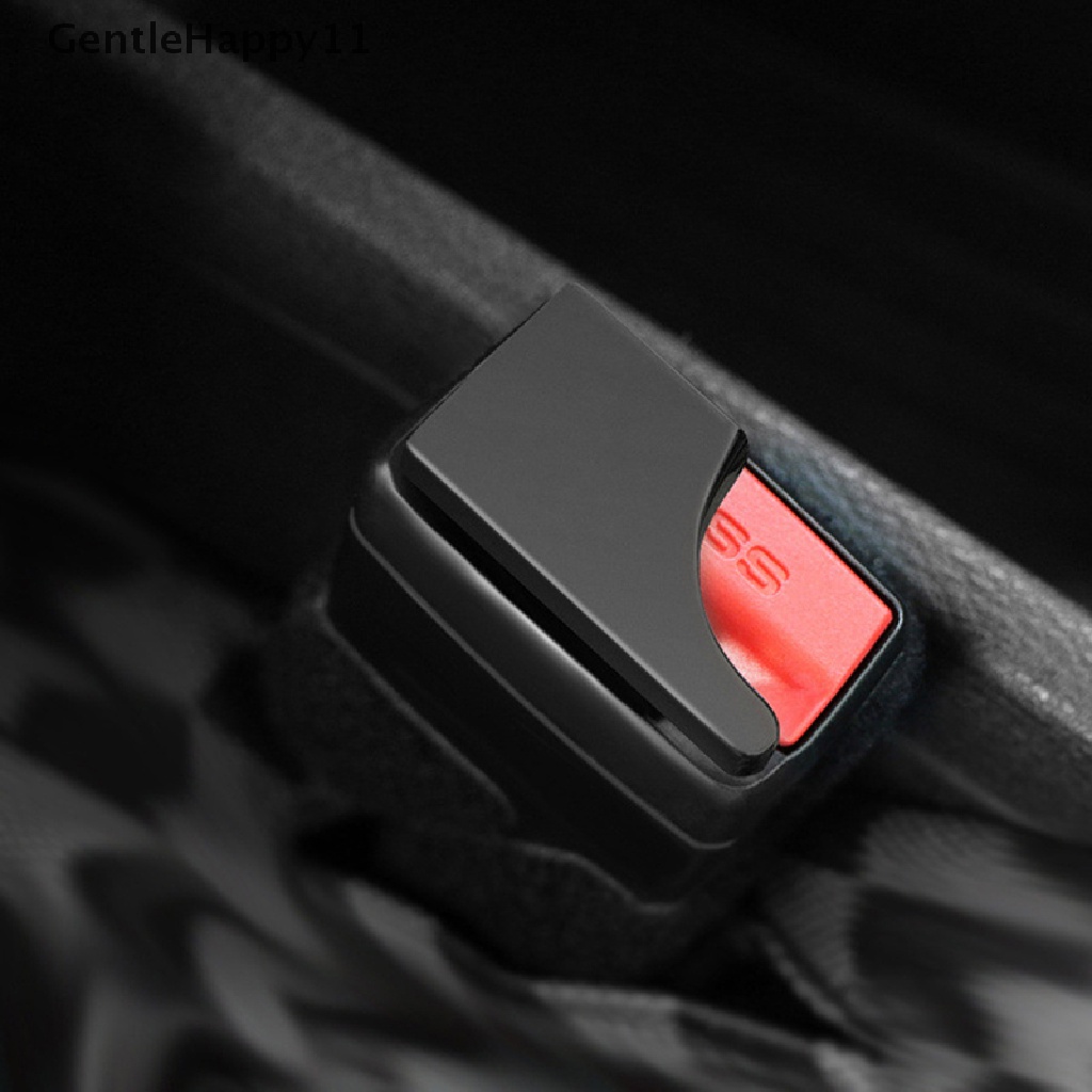 Gentlehappy Kunci Sabuk Pengaman Pengaman Mobil Gesper Kepala Klip Universal Hidden Metal SeatBelt Plug id