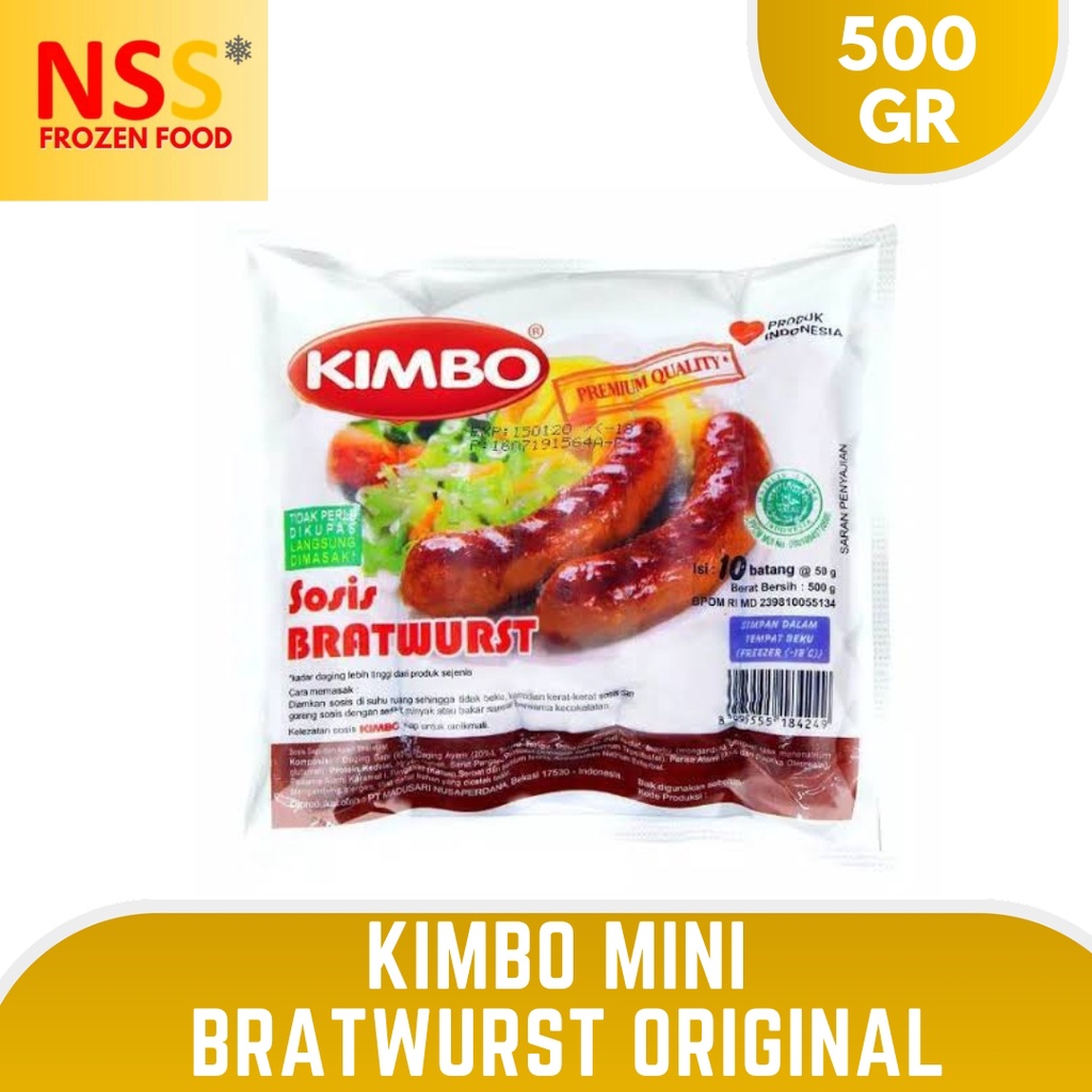 

KIMBO MINI BRATWURST ORIGINAL 500GR