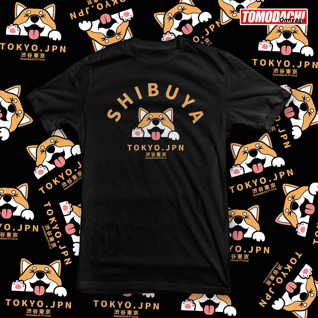 T-shirt Shibuya-Inu Tokyo Tomodachi