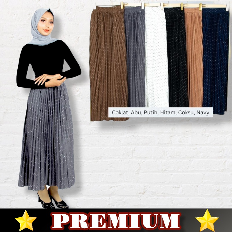 ROK PLISKET DAILY MOTIF TITIK2 KECIL PREMIUM JUMBO PART 2