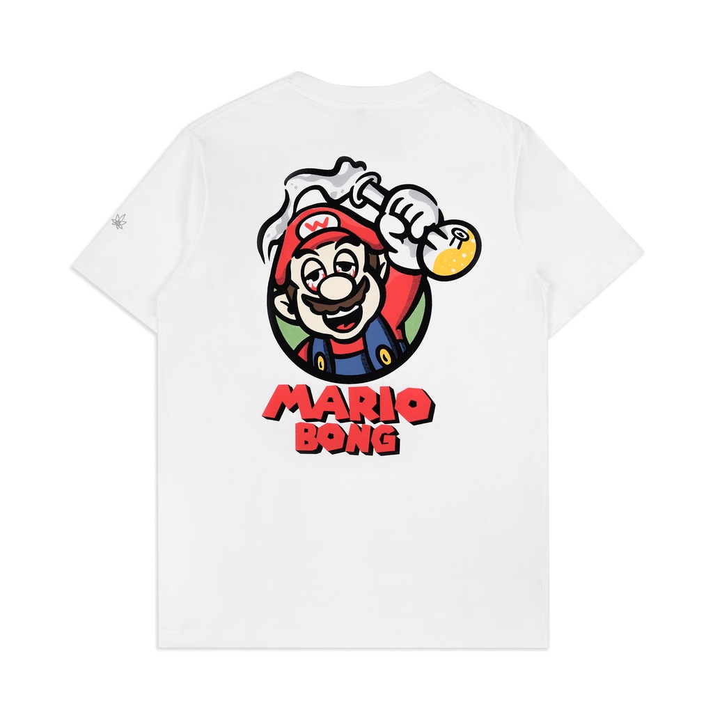 Ready Stock - Baju Kaos TM420 Mario Bong T-Shirt (Cotton Combed 24s Bahan Kaos Tebal)