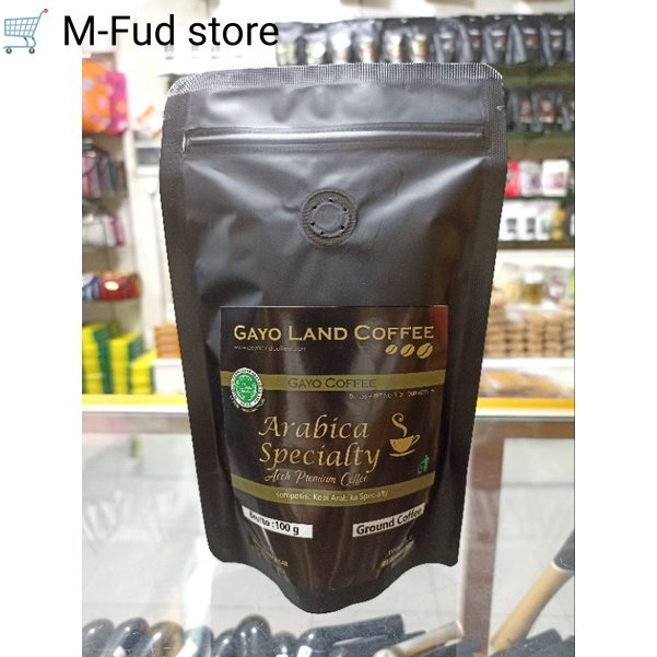 

Kopi Gayo Arabika specialty Gayo Land Coffee 100gr