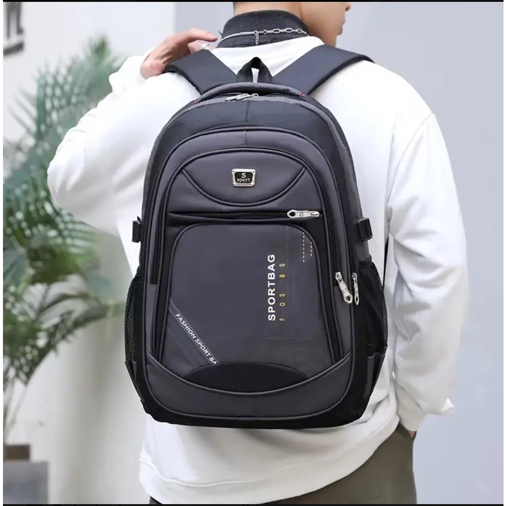 Tas Pria Tas punggung Multifungsi Tas Anak SD SMP SMA Bahan Tebal Sport Bag