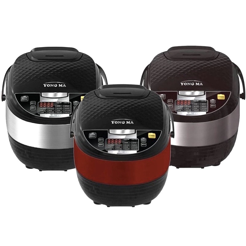 Magic Com Rice Cooker Digital Yongma Yong Ma Smc 8027 Ymc 802 2L 2 Liter Penanak Nasi Yongma Anti Lengket 12 Fungsi