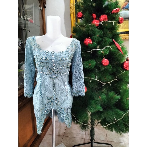 Kebaya Blue Ice Muda