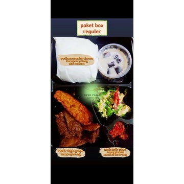 

Paket Katering Reguler 1, 3 Menu