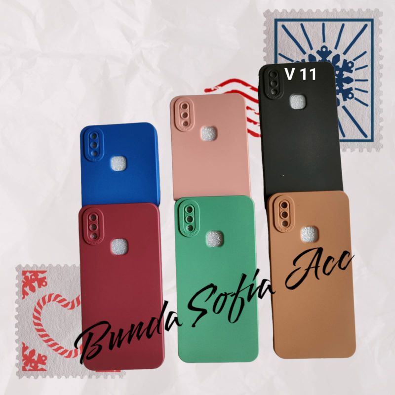 SOFTCASE PRO CAMERA MACARON FOR VIVO V11 TPU CANDY PRO