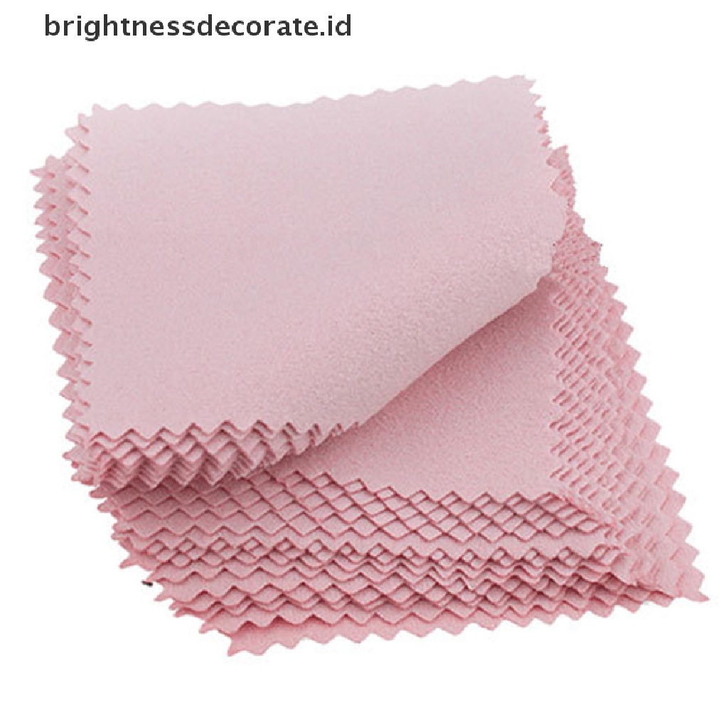 [Birth] 50pcs Silver Polishing Cloth Cleaner Kain Pembersih Perhiasan Alat Anti Noda 50pcs Silver Polishing Cloth Cleaner Kain Pembersih Perhiasan Alat Anti Noda2018 50pcs