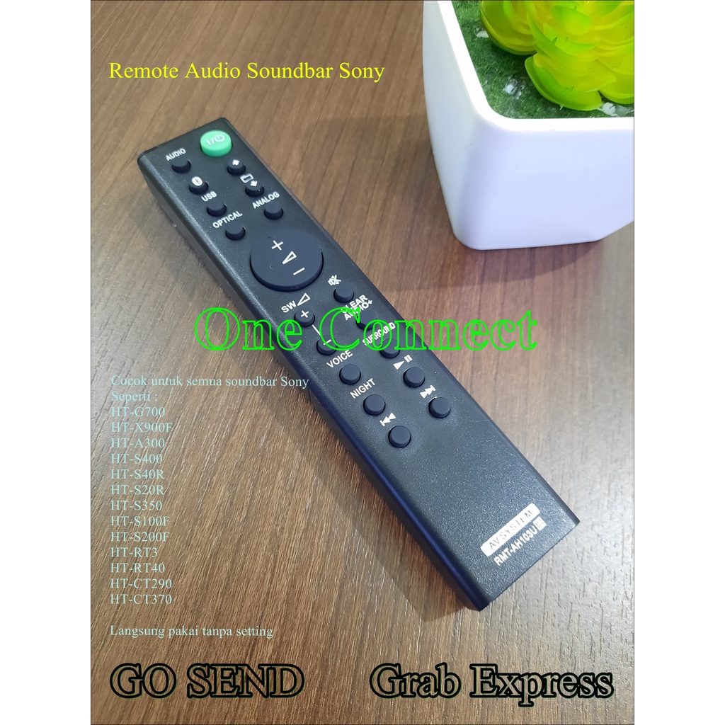 Remote soundbar Sony Audio home cinema