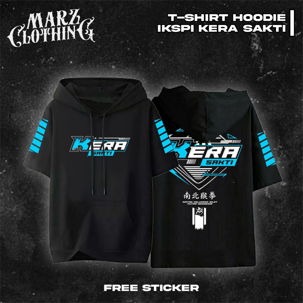 TS HOODIE IKSPI RACING BIRU T-SHIRT HOODIE IKSPI