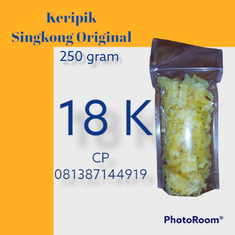 

Keripik Singkong Original dan Balado