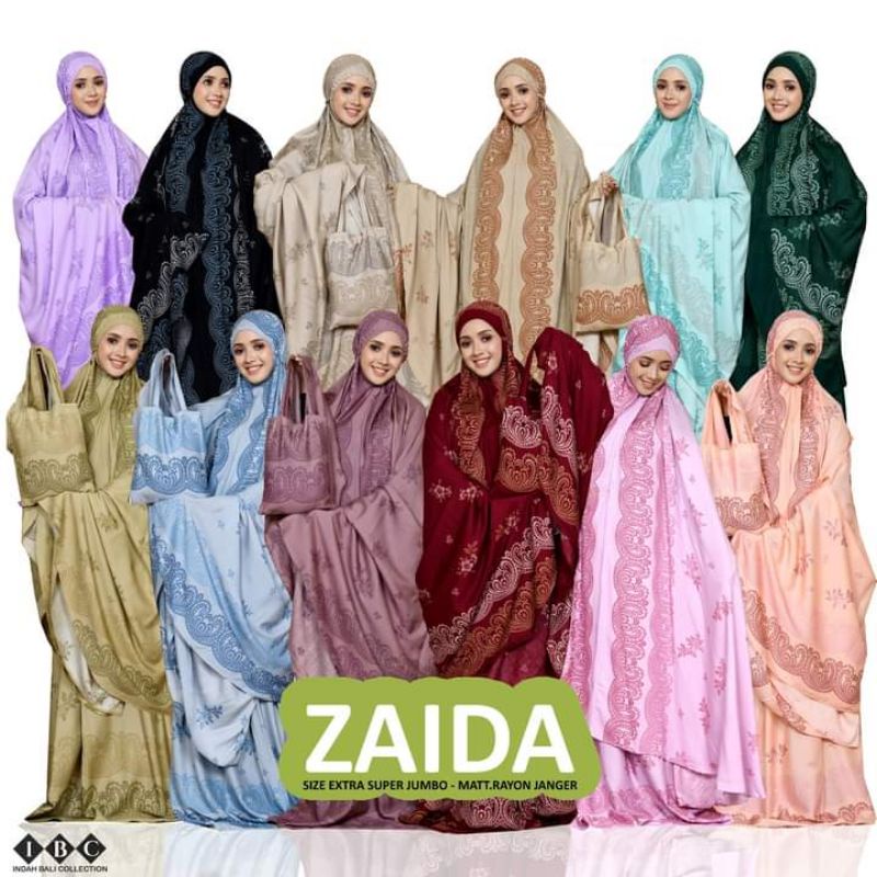Mukena Bali Extra Super Jumbo Zaida