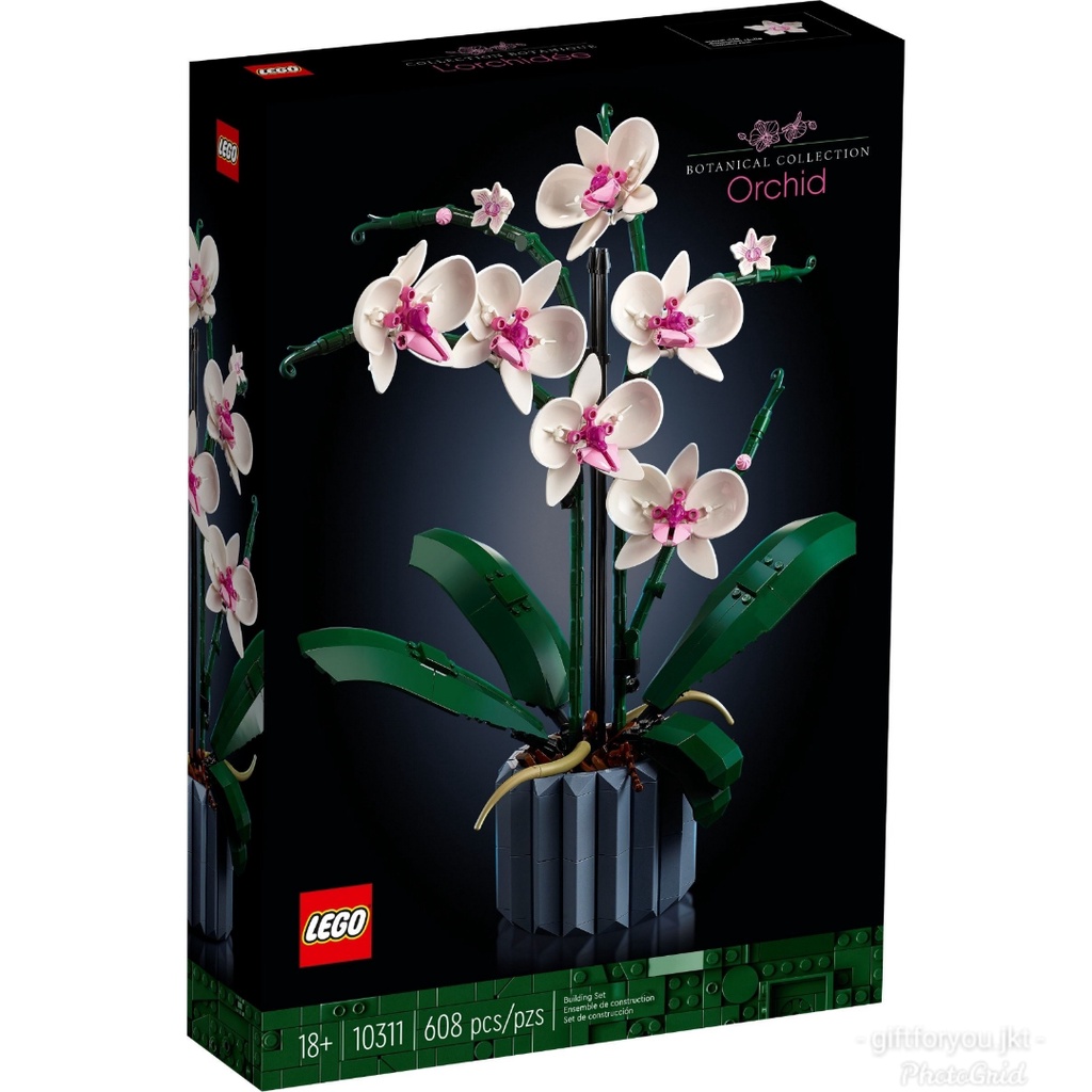 Lego Botanical 10311 Orchid Mainan Bricks Bunga Anggrek Toy Flower Hiasan Dekorasi Design Rumah Krea