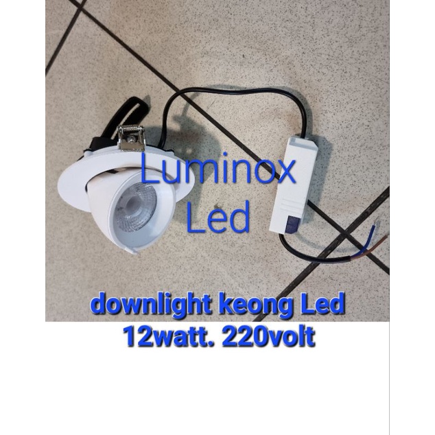 downlight keong led 12w 12watt / spotlight keong cob inbow 12 watt 12 w 220volt