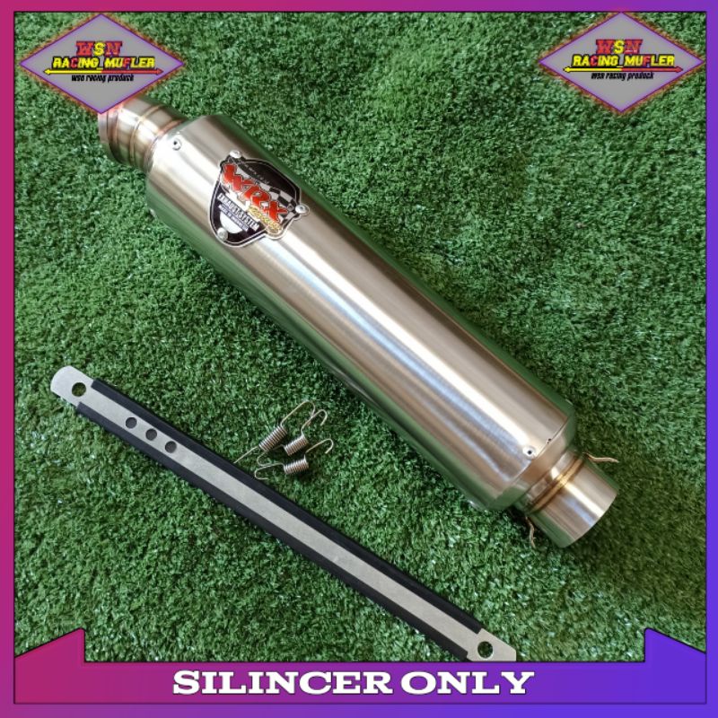 Knalpot WRX Tabung Panjang Inlet 50mm/Silincer Wrx Tabung Panjang Inlet 50mm/Silincer Wrx Full saran