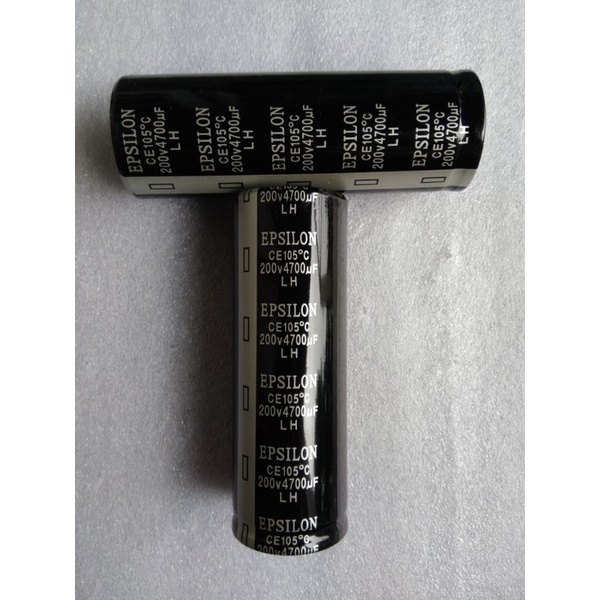 ELCO EPSILON 4700uf 200v ORIGINAL ELKO 4700 uf 200 v