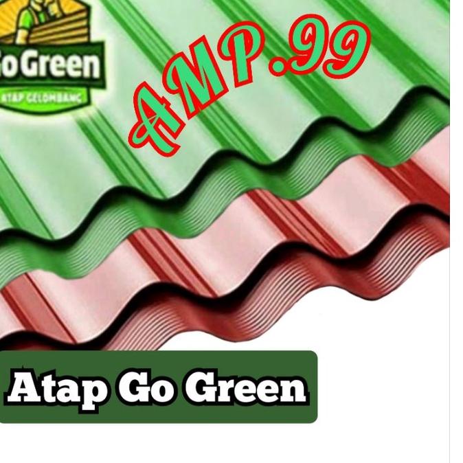 atap Go Green./atap plastik./atap Gelombang