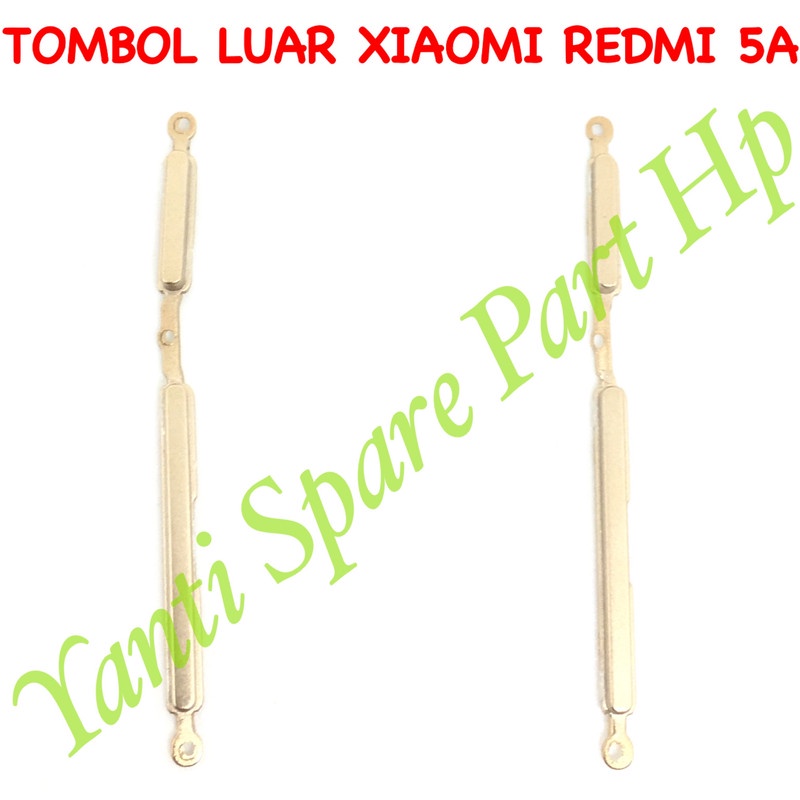 Tombol Luar On Off Volume Xiaomi Redmi 5A Original Terlaris New