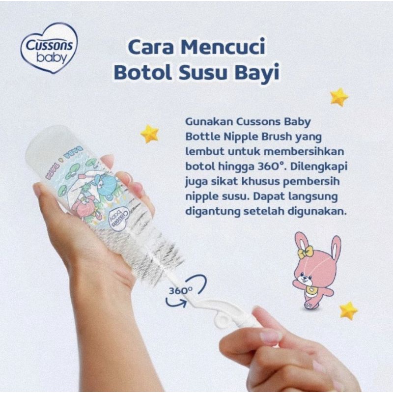 Cussons Baby Milk Bottle Reguler PP Anti Colic 250 ml - Botol Susu Bayi