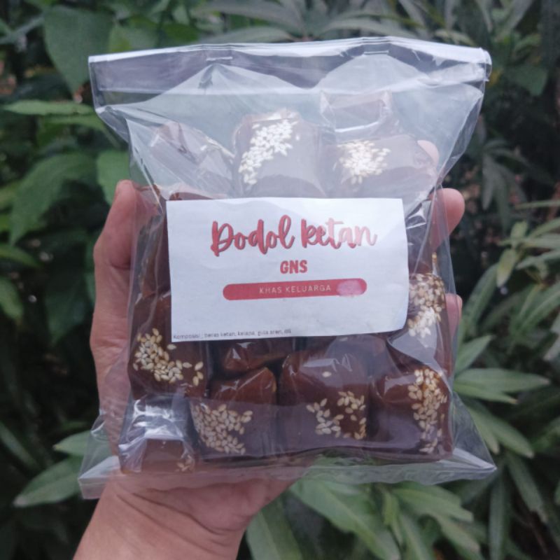 

Dodol ketan wijen 500 gram kemasan kecil