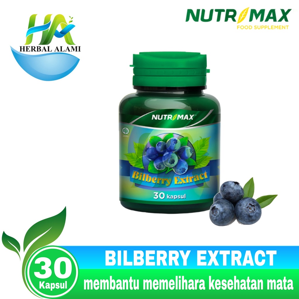 Nutrimax Bilberry Extract - Menjaga Kesehatan Mata