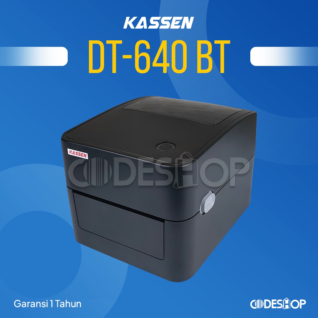 Kassen DT640 Printer Barcode Cetak Label Resi