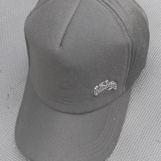 Topi polos pria wanita nyaman dipakai hitam abu tua dan muda New