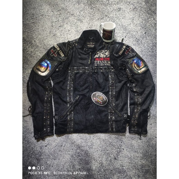 Jaket Motor Yellowcorn Titanium not komine rs taichi simpson bates greedy hyod kushitani nankai yama