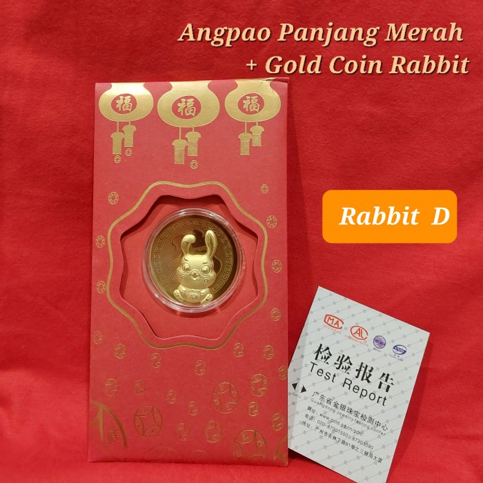 

Angpao Panjang koin Emas Kelinci Imlek Terupdate