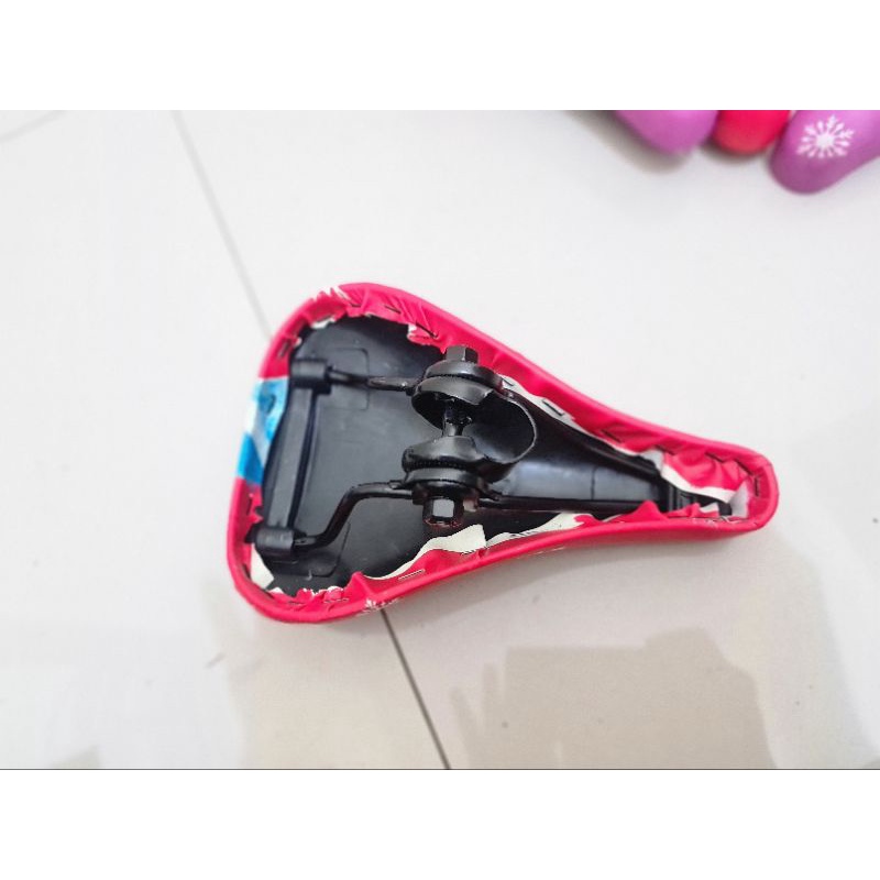 MICHEL GIRL SADEL SEPEDA ANAK MINI BMX UKURAN 12 16 18 INCH SADDLE JOK BICYCLE KID SADLE KARAKTER GAMBAR PEREMPUAN WANITA PRINCESS FROZEN