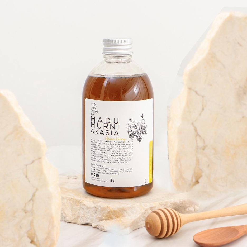 

➾ Murni Akasia350 gr Galleo Pure Natural Raw Honey Premium ♬