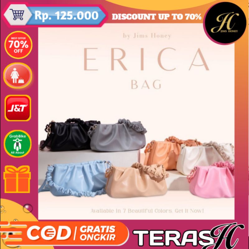 Tas Selempang Wanita Erica Bag Jims Honey Terbaru Original - Teras_jimshoney