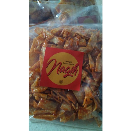 

KERIPIK NAGIH PEDAS MANIS ENAK (PEDAS PARAH)