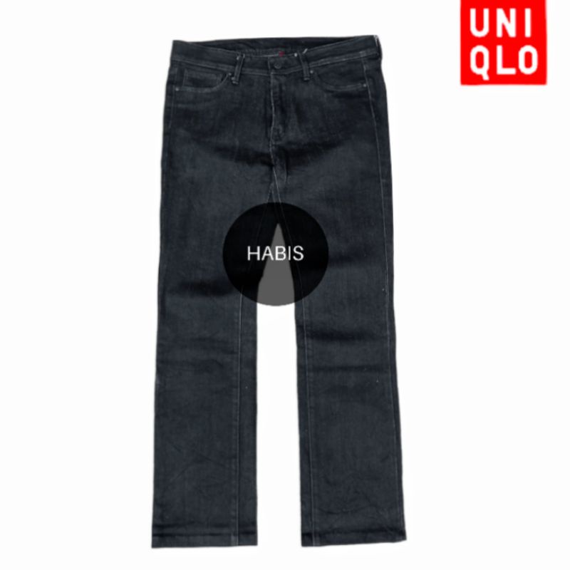 Uniqlo Jeans UJ Hitam Indigo