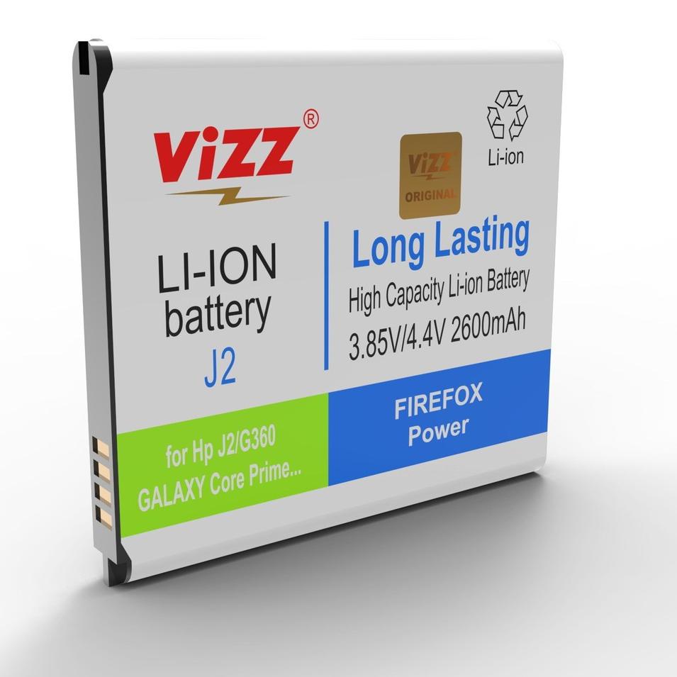 ⚡TOK SIAP 【COD  Baterai Batre Vizz Samsung J2 J200 / Core Prime Original Vizz