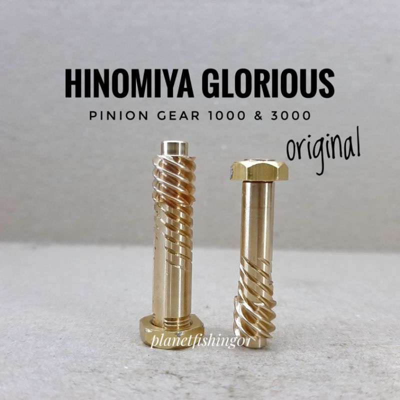 pinion gear hinomiya glorious 1000 3000 / gear pinion reel hinomiya glorious 1000 3000 / gear nanas 